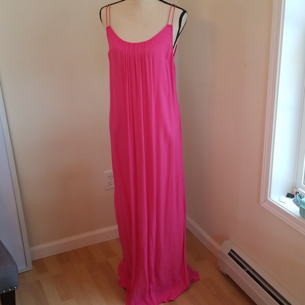 NWT Maje Pink Floor Length Dress